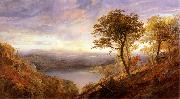 Jasper Cropsey Greenwood Lake oil on canvas